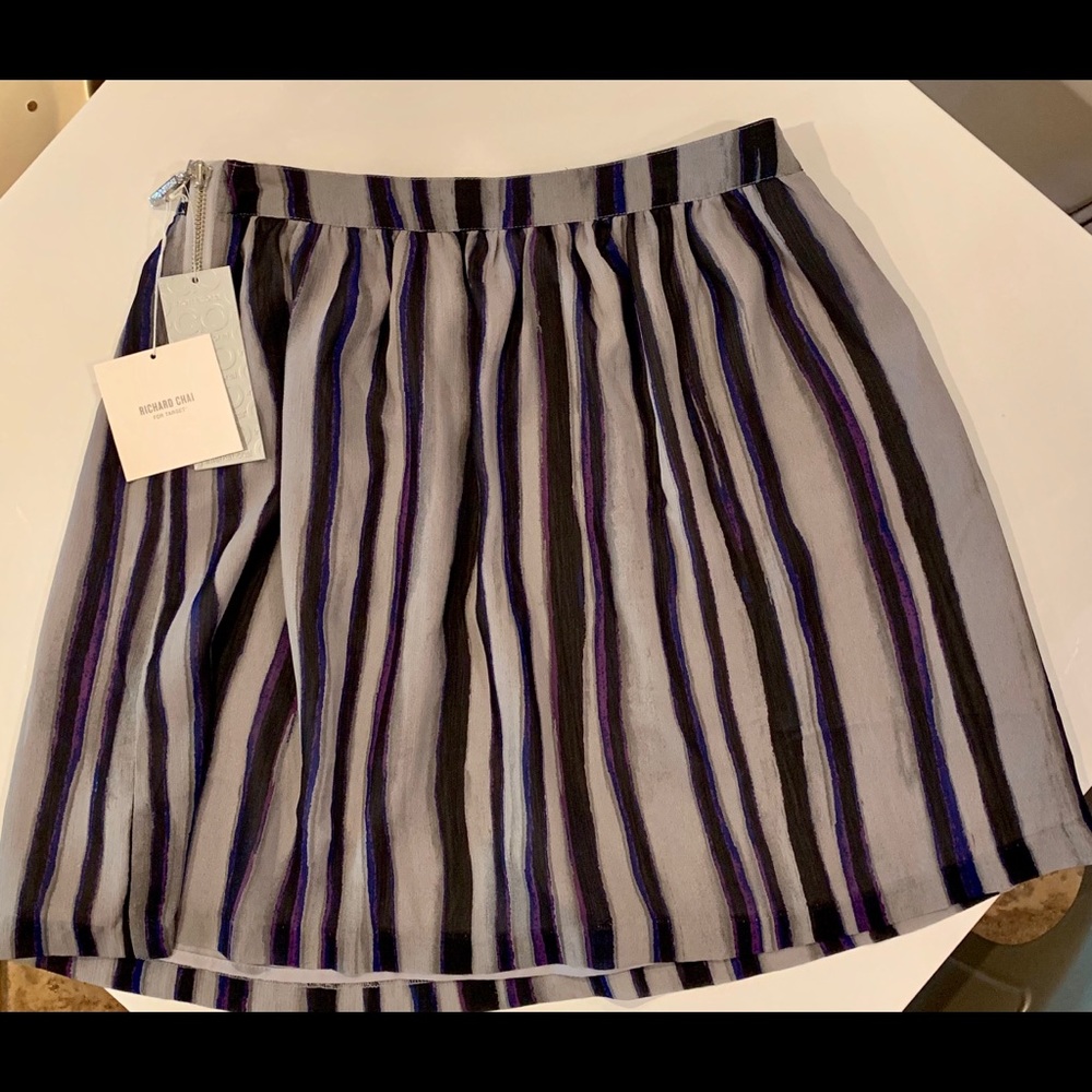 Richard Chai for Target Crinkle Georgette Skirt